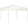 vidaXL Tenda per Feste Pieghevole Crema 3x3 m