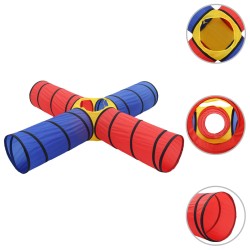 vidaXL Tunnel da Gioco per Bambini con 250 Palline Multicolore