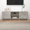 vidaXL Mobile Porta TV Grigio Cemento 150x30x50cm in Legno ingegnerizzato