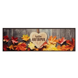 vidaXL Tappeto da Cucina Lavabile Autunno 60x180 cm in Velluto