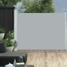 vidaXL Tenda Laterale Retrattile per Patio 140x500 cm Grigia