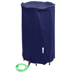 vidaXL Serbatoio Acqua con Rubinetto Pieghevole 100 L in PVC