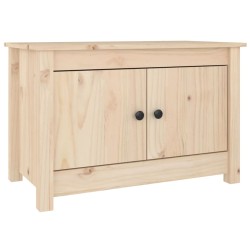 vidaXL Scarpiera 70x38x45,5 cm in Legno Massello di Pino