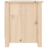 vidaXL Scarpiera 70x38x45,5 cm in Legno Massello di Pino