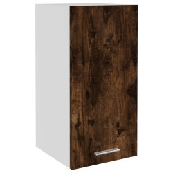 vidaXL Mobile Pensile Rovere Fumo 29,5x31x60 cm in Legno ingegnerizzato