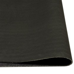 vidaXL Tappeto da Cucina Lavabile Grigio Vino 45x150 cm in Velluto