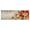 vidaXL Tappeto da Cucina Lavabile Pomodori 60x180 cm in Velluto