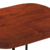 vidaXL Sgabelli da Bar Gavin 2 pz 50x40x78 cm Legno Massello di Mango