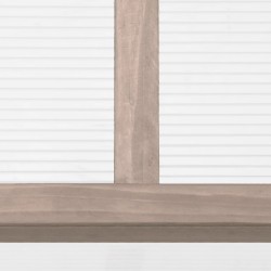 vidaXL Serra Grigia 110x58,5x39 cm Legno di Abete