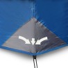 vidaXL Tenda da Campeggio per 6 Persone Blu Impermeabile