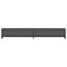 Supporto per Monitor Grigio 100x27x15 cm Legno Massello di Pino