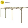 Pergola Addossata B-Stock 2x6x2,2 m Pino Massello Impregnato