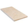 Piano da Cucina Beige con Motivo Marmo 30x60x2,8 cm Truciolato