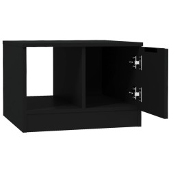 vidaXL Tavolino da Salotto Nero 50x50x36 cm in Legno ingegnerizzato