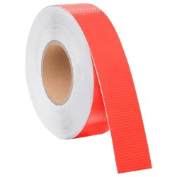 Nastro Riflettente Rosso 5 cm x 50 m PVC