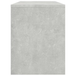 vidaXL Sgabello Toeletta Grigio Cemento 70x35x45 cm Legno ingegnerizzato