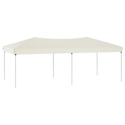 Tenda per Feste Pieghevole Crema 3x6 m