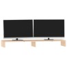 Supporto per Monitor 100x27x10 cm in Legno Massello di Pino