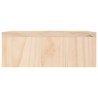 Supporto per Monitor 100x27x10 cm in Legno Massello di Pino