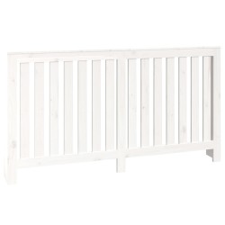 vidaXL Copertura Termosifone Bianca 153x19x84 cm Legno Massello Pino