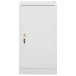 vidaXL Armadio Porta Sella Grigio Chiaro 53x53x105 cm in Acciaio