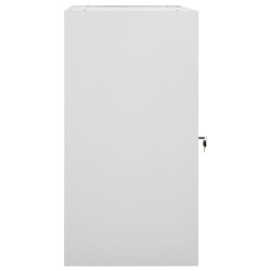 vidaXL Armadio Porta Sella Grigio Chiaro 53x53x105 cm in Acciaio