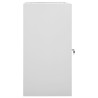 vidaXL Armadio Porta Sella Grigio Chiaro 53x53x105 cm in Acciaio