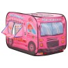 vidaXL Tenda da Gioco per Bambini Rosa con 250 Palline 70x112x70 cm