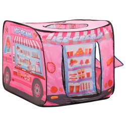 vidaXL Tenda da Gioco per Bambini Rosa con 250 Palline 70x112x70 cm