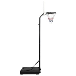 vidaXL Supporto per Pallacanestro Bianco 282-352 cm Polietilene