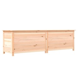 vidaXL Scatola per Cuscini da Esterno 200x50x56cm Legno Massello Abete