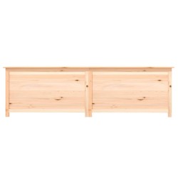 vidaXL Scatola per Cuscini da Esterno 200x50x56cm Legno Massello Abete