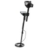 vidaXL Metal Detector con Regolazione Automatica 18 cm con Pinpoint