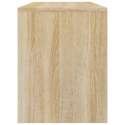 vidaXL Sgabello da Toeletta Rovere Sonoma 70x35x45cm Legno ingegnerizzato