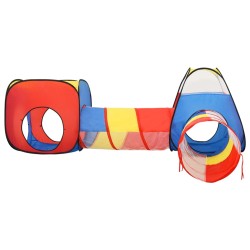 vidaXL Tenda da Gioco per Bambini 250 Palline Multicolore 190x264x90cm