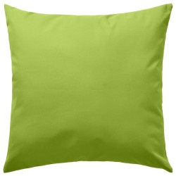 vidaXL Cuscini da Esterno 2 pz 45x45 cm Verde Mela