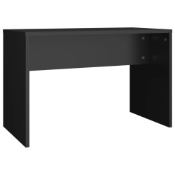 vidaXL Sgabello da Toeletta Nero 70x35x45 cm Legno ingegnerizzato