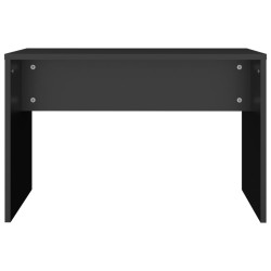 vidaXL Sgabello da Toeletta Nero 70x35x45 cm Legno ingegnerizzato