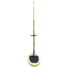 vidaXL Set Tavola Gonfiabile da SUP con Vela Verde e Bianco