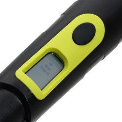 vidaXL Metal Detector Localizzatore con Schermo LCD Nero e Giallo