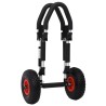 vidaXL Carrello per Kayak Pieghevole 45 kg in Alluminio