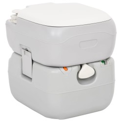 vidaXL Set Toilette da Campeggio Portatile e Supporto Lavamani