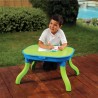 vidaXL Tavolo Sabbia e Acqua Bambini 3 in 1 67,5x52x38cm Polipropilene