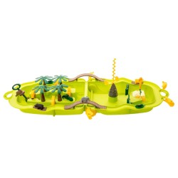 vidaXL Trolley Giochi Acqua Giungla 51x21,5x66,5 cm Polipropilene