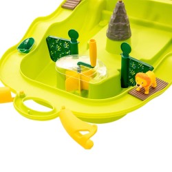 vidaXL Trolley Giochi Acqua Giungla 51x21,5x66,5 cm Polipropilene