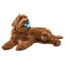 West Paw Giocattolo per Cani con Zogoflex Tux Blu Acqua S