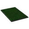 vidaXL Toilette per Animali 2 pz con Erba Sintetica Verde 76x51x3cm WC