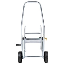 vidaXL Carrello Avvolgitubo per Tubo Flessibile 80 m 3/4" in Acciaio