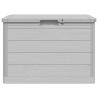 vidaXL Contenitore Cuscini Grigio 77,5x44,5x53 cm in Polipropilene