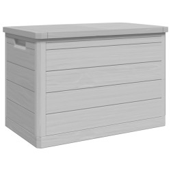 vidaXL Contenitore Cuscini Grigio 77,5x44,5x53 cm in Polipropilene